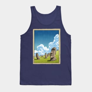 Moai statues Tank Top